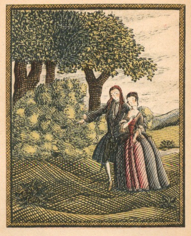 Lithographie Fritzi Löw — Frühling