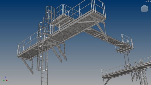 Tekening Staalconstructie 3D